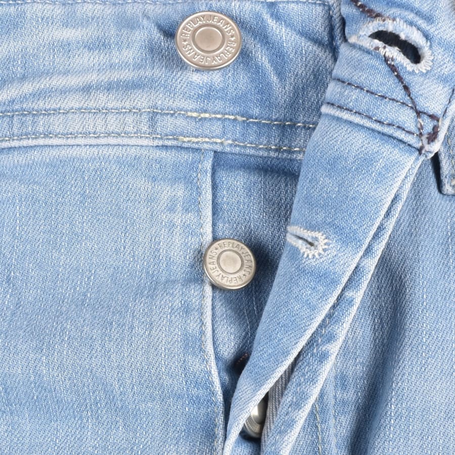 Replay RBJ 901 Light Wash Shorts Blue